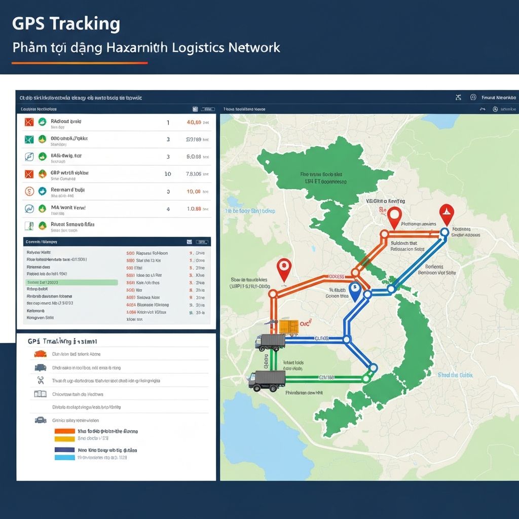 Vận chuyển an toàn với GPS
